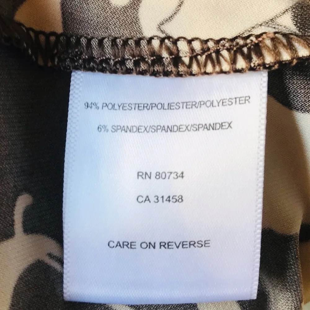 Y2K BCBG Max Azaria Midi Dress. EUC- Boho, 70s style, 3/4 sleeves. Size M - Picture 8 of 11